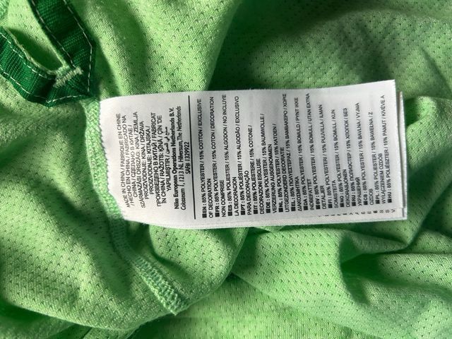 Camiseta Nike Dri-FIT verde lima 2XL