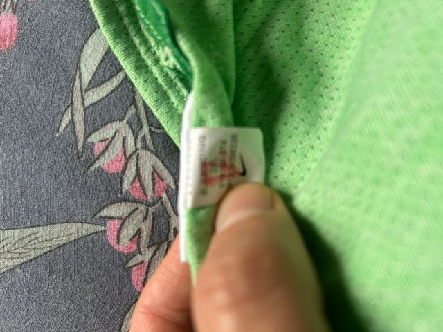 Camiseta Nike Dri-FIT verde lima 2XL