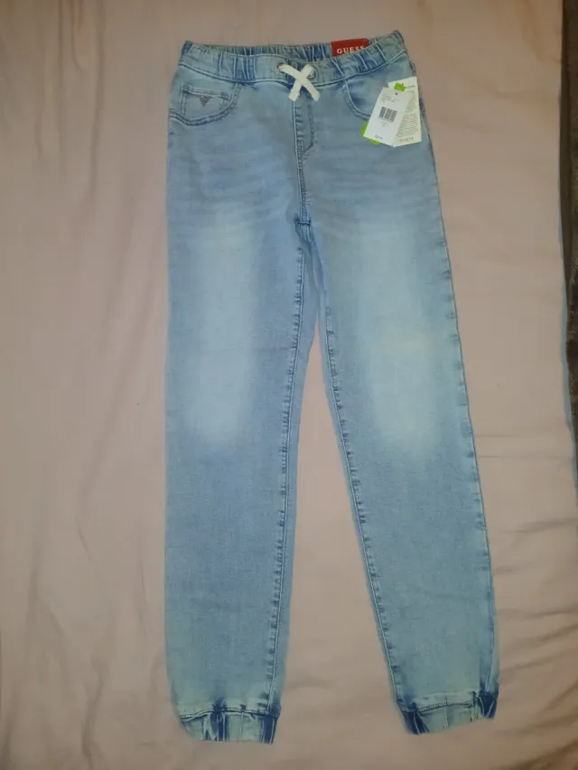 Calças Jeans Guess Tamanho 14 Borboleta