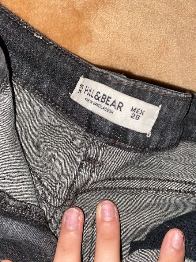 Shorts negros tiro alto