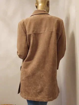 Sobrecamisa camel Handmade