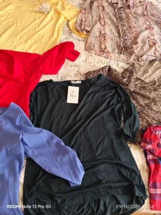 Lote 6 blusas talla única