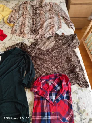 Lote 6 blusas talla única