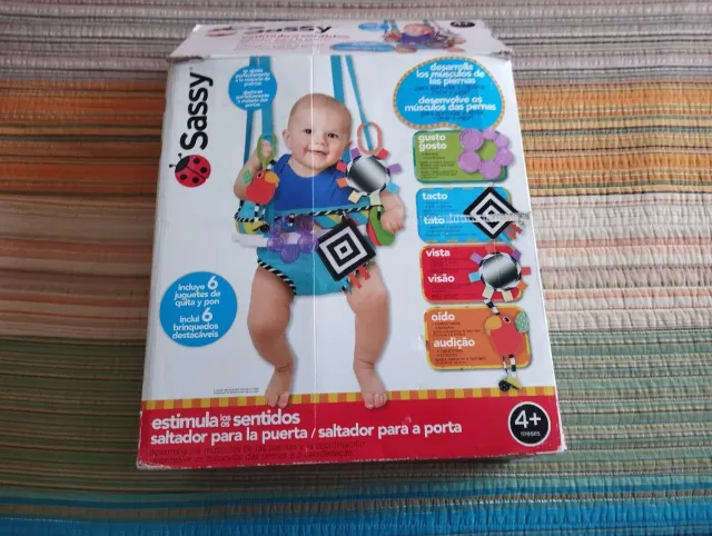 Columpio saltador para puerta bebé Sassy