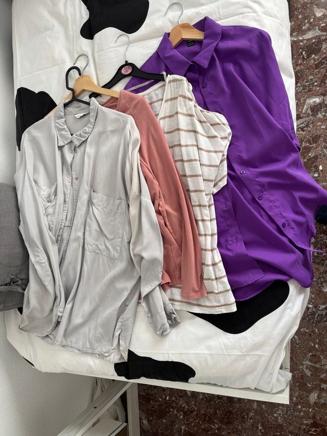 Lote de 4 partes de arriba, camisas y camisetas XL