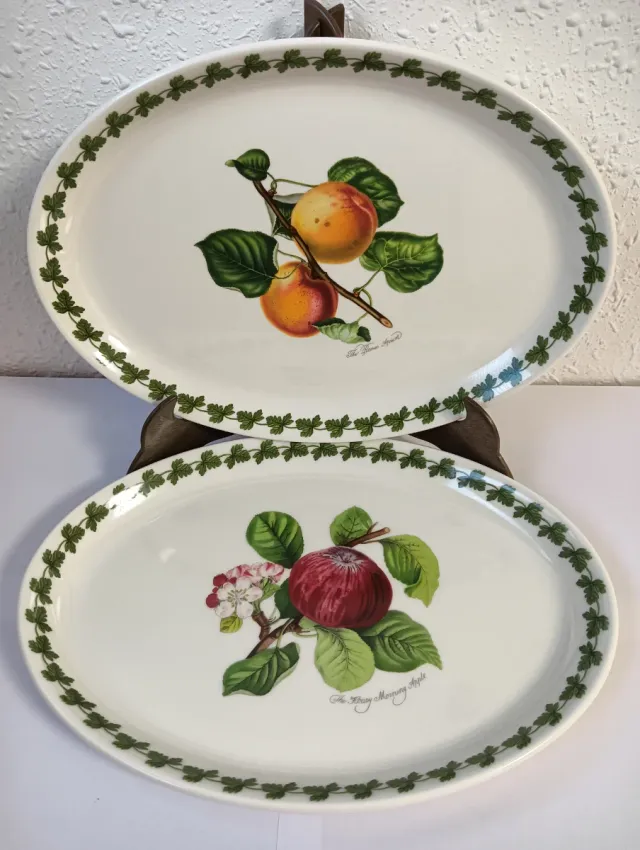 LOTE. Platos Portmeirion Pomona Ovalados