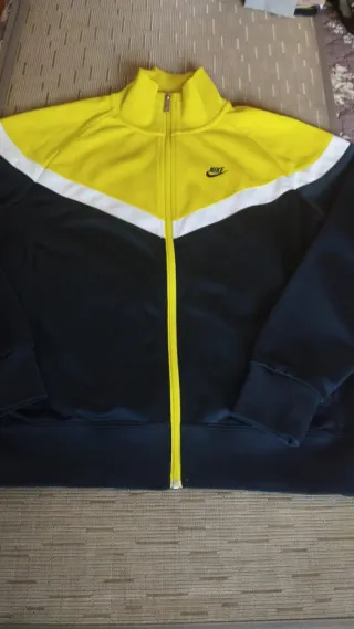 Chaqueta Nike Hombre Azul y Amarillo