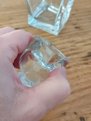 Caraffa in cristallo con tappo