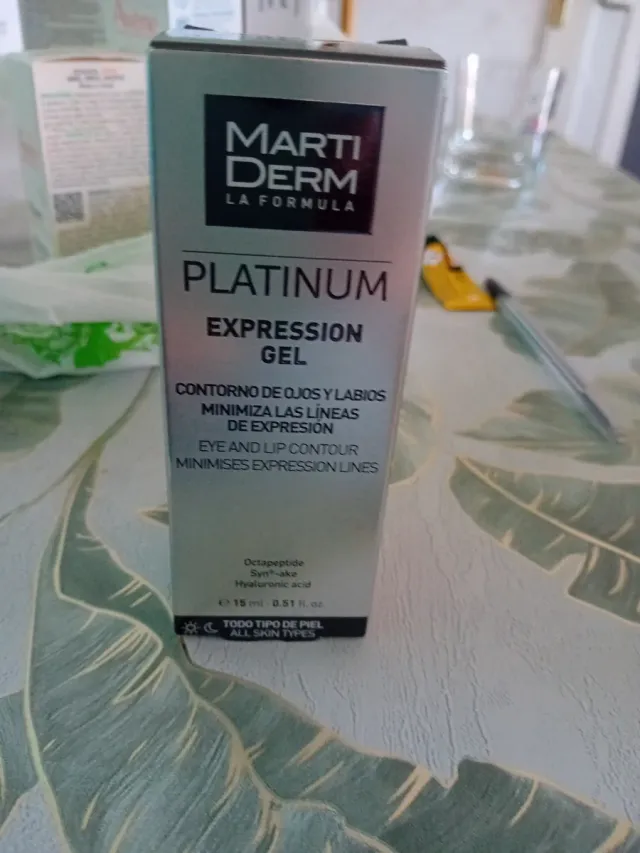 MartiDerm Platinum Expression Gel Contorno Ojos La