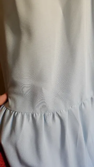 Abito lungo celeste taglia S, nuovo