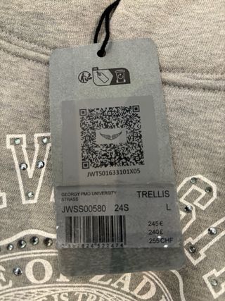 Sudadera Zadig & Voltaire Gris 