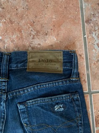 Vaqueros Polo Ralph Lauren niño parches talla 10