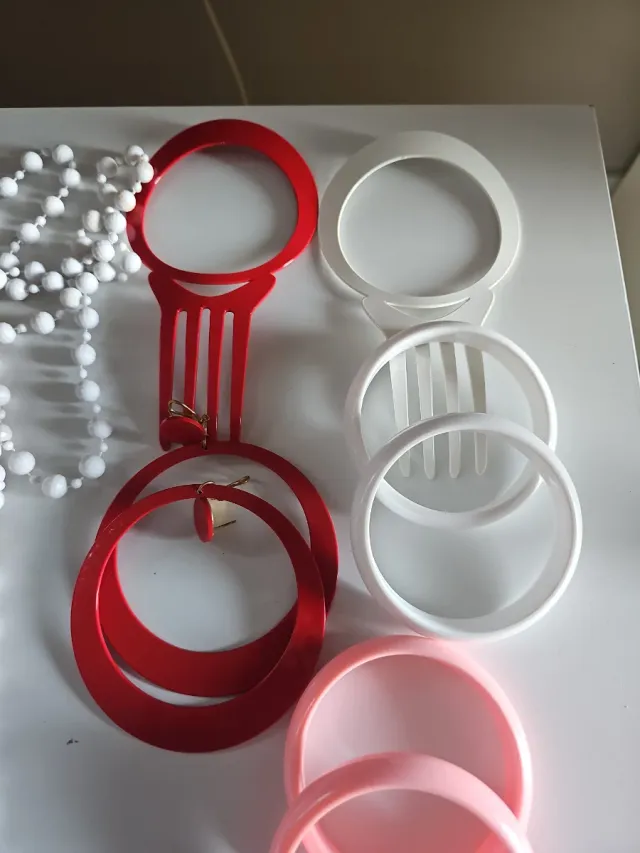 Lote Flamenca: Aros y Collares