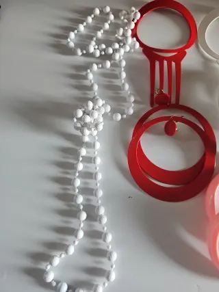 Lote Flamenca: Aros y Collares