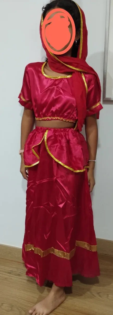 Disfraz India Niña Talla 10-11