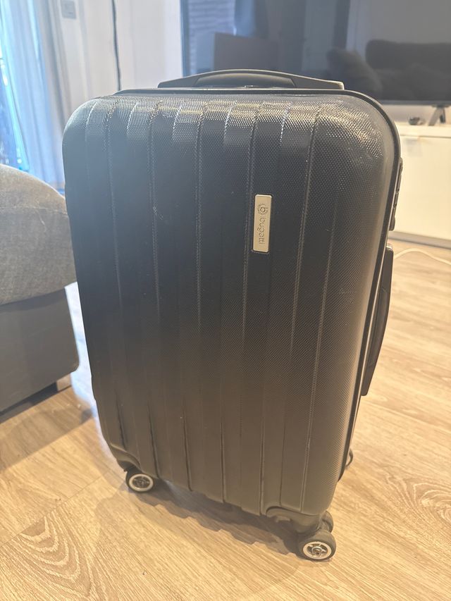 Maleta de Cabina Bugatti Negra