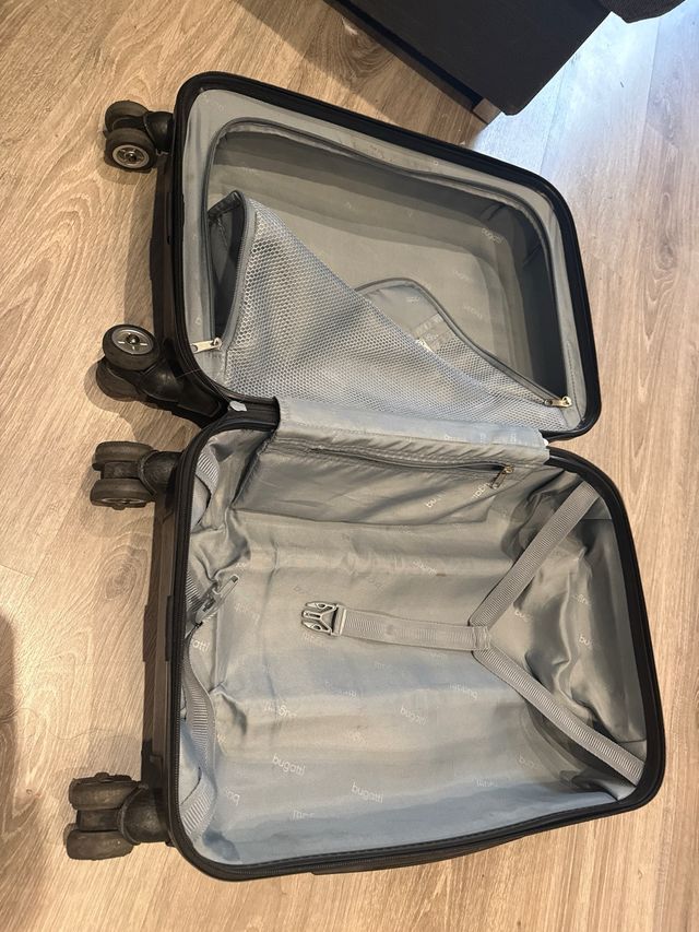 Maleta de Cabina Bugatti Negra