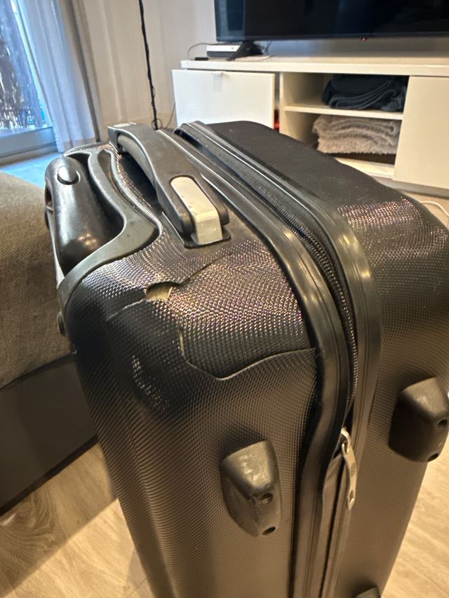 Maleta de Cabina Bugatti Negra