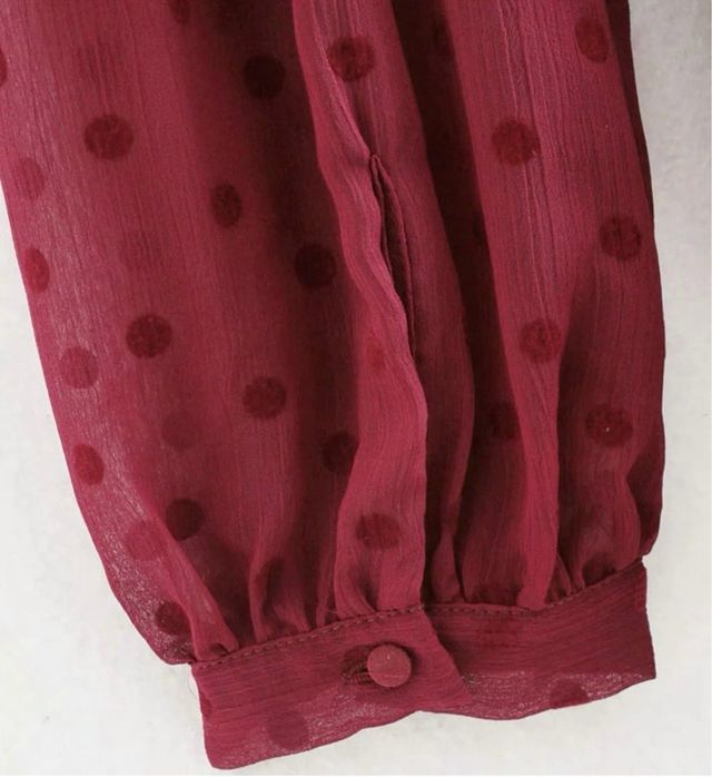 Vestido festivo tul rojo/morado