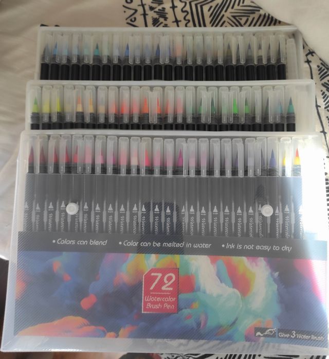 Rotuladores Acuarelables 72 Unidades