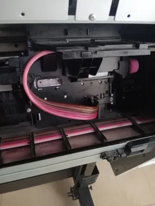 Impresora Epson Negra y Blanca