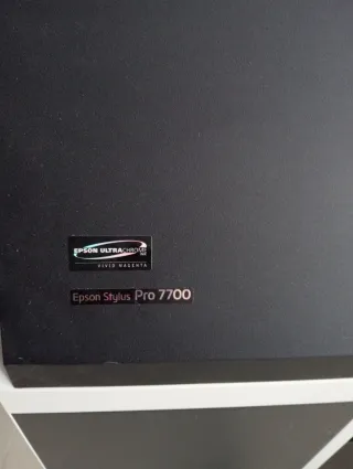 Impresora Epson Negra y Blanca