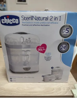 Esterilizador Chicco SterilNatural 2 en 1