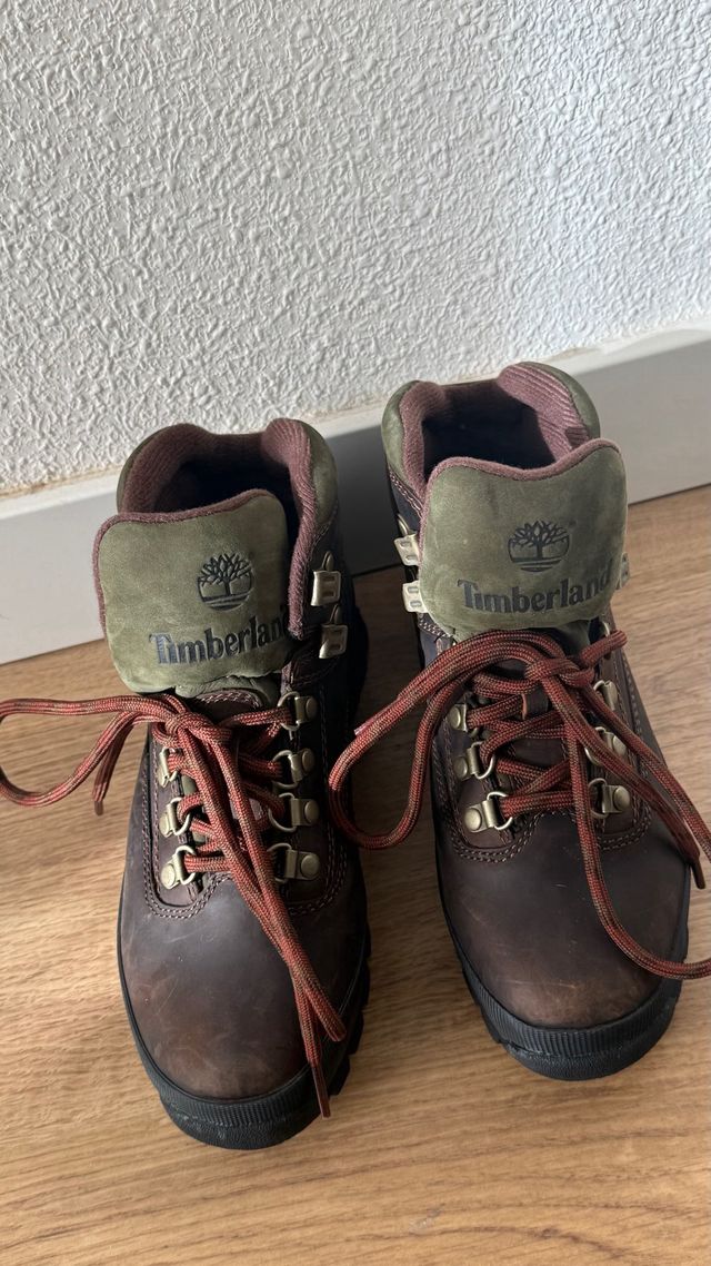 Botas de montaña Timberland mujer marrones/verdes