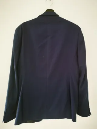Traje de chaqueta azul hombre