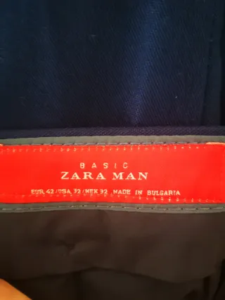 Traje de chaqueta azul hombre