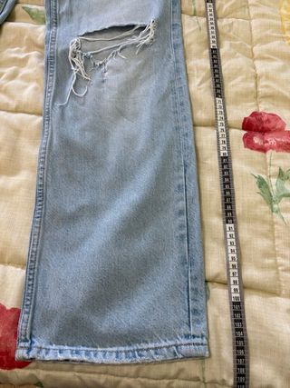 Vaqueros anchos de tiro alto