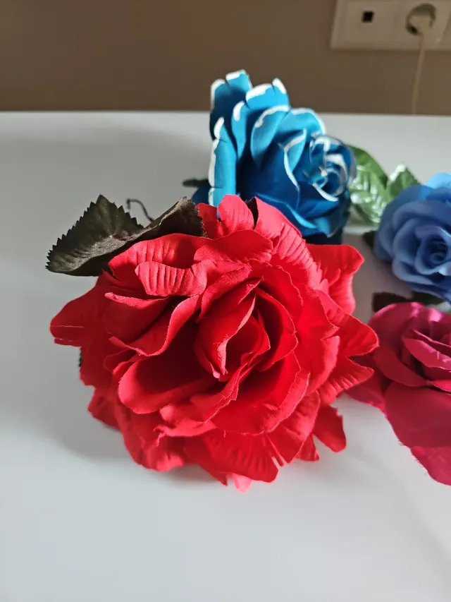 Flores para vestido flamenca