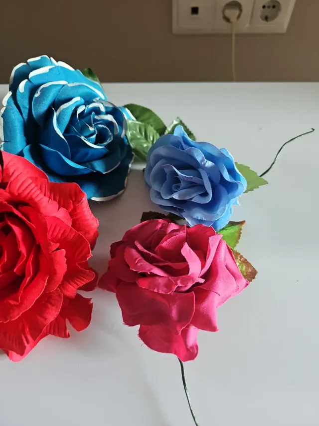 Flores para vestido flamenca
