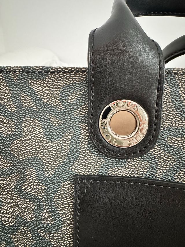 Bolso Tous Boxy Beige y Negro