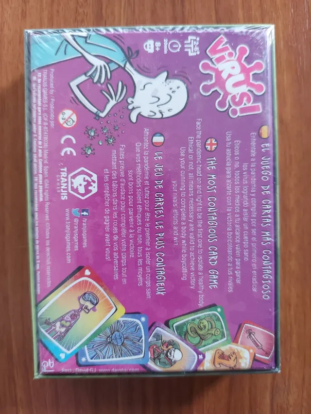 Virus Juego de mesa. A estrenar!