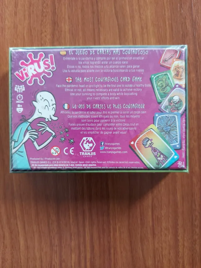 Virus Juego de mesa. A estrenar!