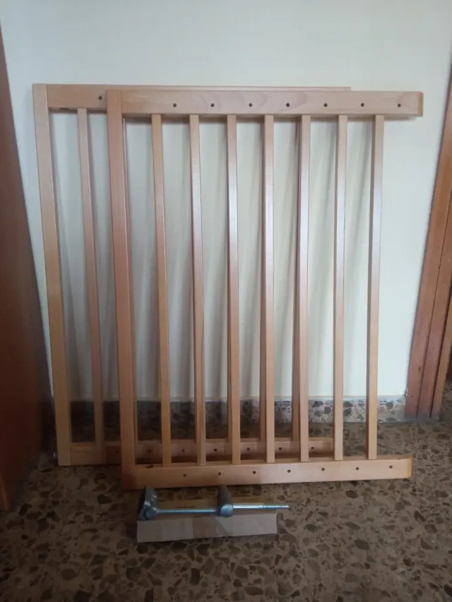 Barrera de seguridad escalera Munchkin madera