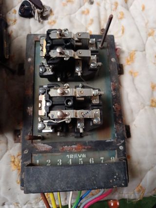 Vintage relè elettromagnetico di potenza