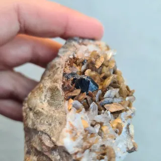 Minerali Sfalerite con siderite Miniera del Bottin