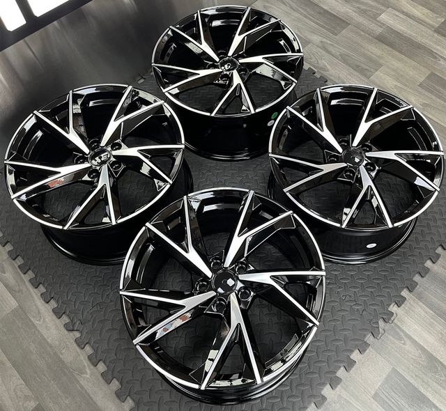 LLANTAS ADRO 19X8,5 NEG/PUL AUDI. OFERTA.