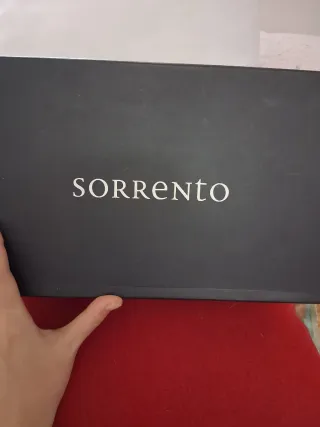 Zapatos de piel Sorrento negros