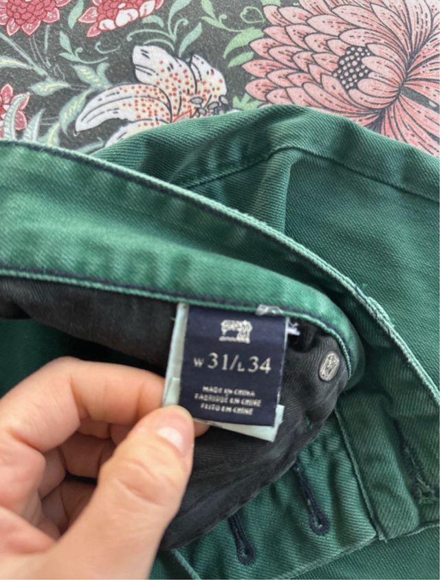 Pantalones vaqueros Scotch & Soda verdes