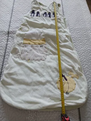 Saco dormir bebé pingüinos y pez