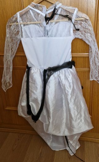 Disfraz Novia Cadáver Talla 8-10 Años