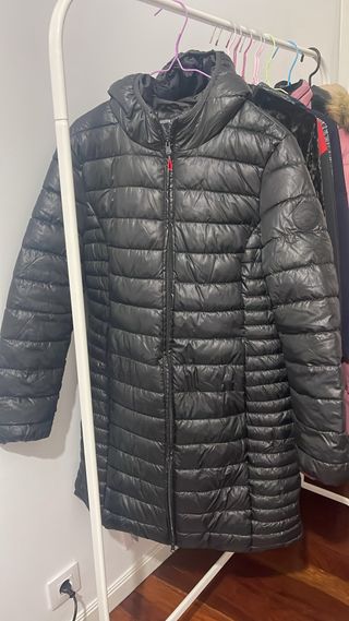 Chaqueta Geographical Norway mujer negra nueva