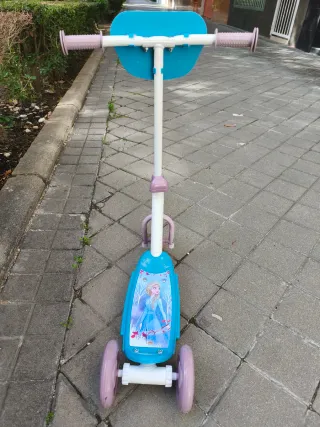 Patinete 3 Ruedas Frozen