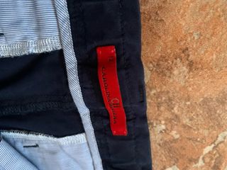 Pantalón CH niño gala azul/rojo Talla 12