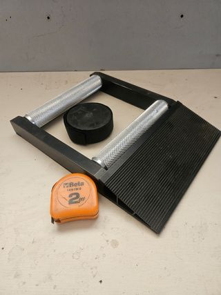 Caballete para engrasar cadena de moto