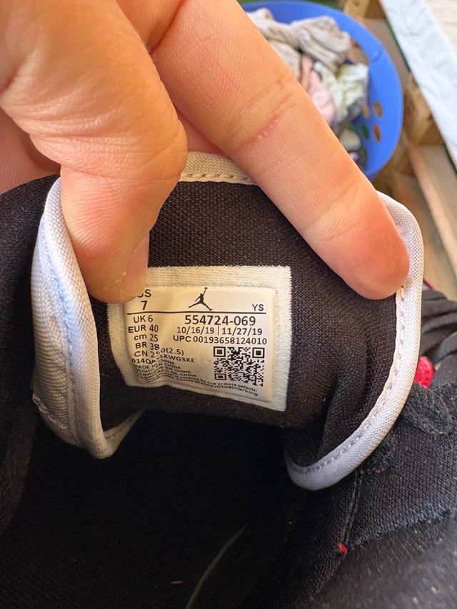 Air Jordan 1 Mid Rojo/Blanco/Negro