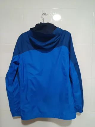 Cortavientos impermeable Columbia azul